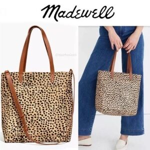 🎉HP🎉 Madewell mini calf hair tote